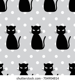 Halloween pattern seamless, For use scrapbook digital paper, Textile print, Page fill. Vector illustration