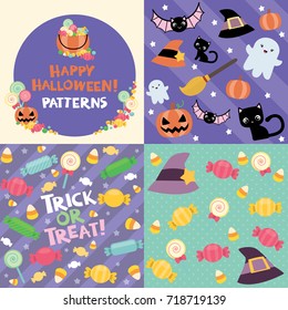 Halloween pattern set