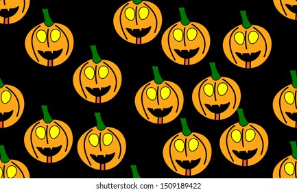 Halloween pattern is a simple pattern, compatible for any company