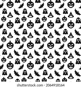Halloween Pattern Texture Vector Format