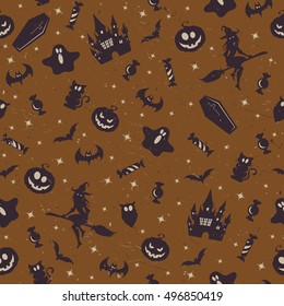 Halloween pattern. Vector