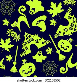 halloween pattern. Vector illustration