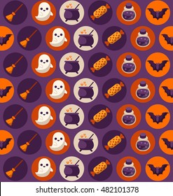 Halloween Pattern :  Vector Illustration