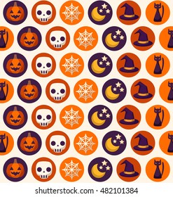 Halloween Pattern :  Vector Illustration