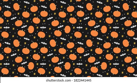 Halloween-Mustertapete. Halloween-Tagesplakat.
