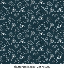 Halloween patterns. Design vector concept illustration