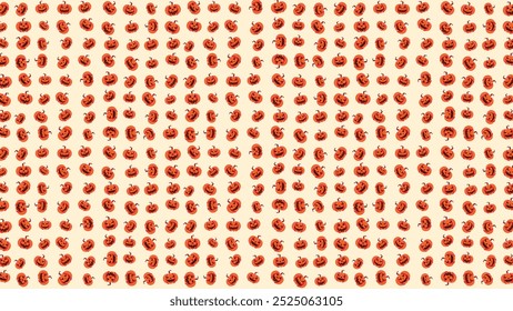 Halloween Patterns with Multiple funny and scary elements