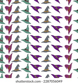 Halloween Pattrent hat background design