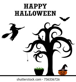Halloween Patty silhouettes