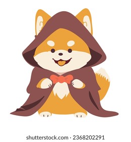halloween pet disguised illustration vector isolated