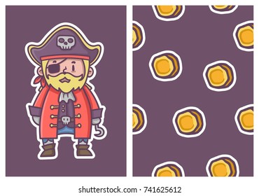 Halloween Pirates Captain Costume