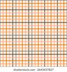Halloween plaid tartan vector seamless pattern retro repeat pattern.