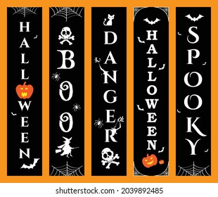 Halloween Porch Sign Welcome sign