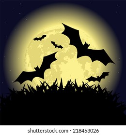 Halloween postcard