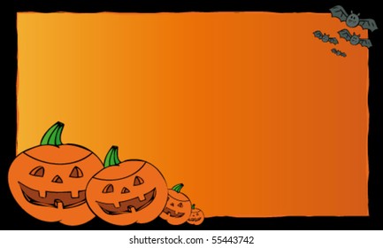 Halloween postcard.