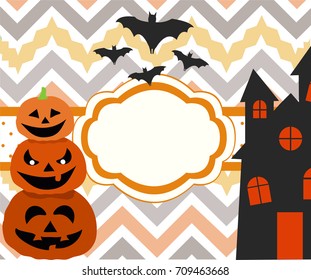 Halloween postcard