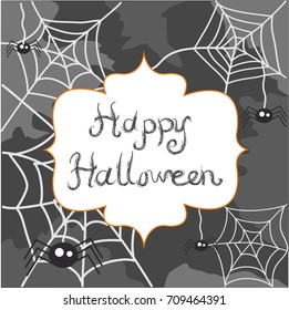Halloween postcard