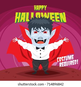 Halloween poster design template series