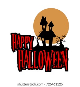 Halloween poster illustration