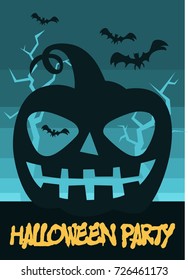 Halloween poster illustration