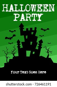 Halloween poster illustration