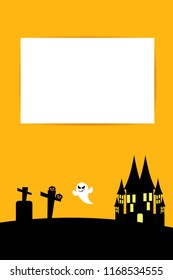 Halloween poster party  vector