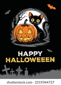 Cartaz de Halloween, Camiseta de Halloween, Gráficos de Halloween, Celebração, Religião, Vetor Halloween