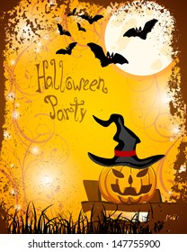Halloween poster - vector 