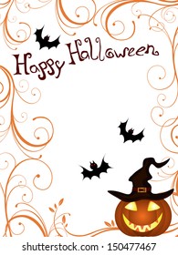 Halloween poster - vector
