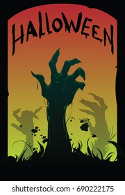 Halloween Poster, vector file