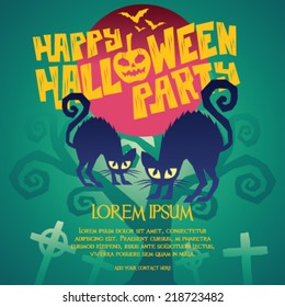 Halloween Poster Vector illustration