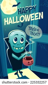 Halloween Poster. Vector illustration