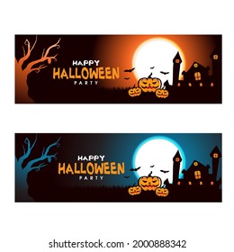 halloween poster for your design for the holiday Halloween. Vector illustration