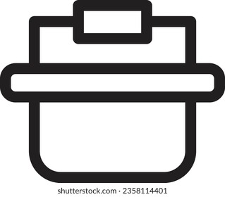 Halloween Pot Witch Outline Icon