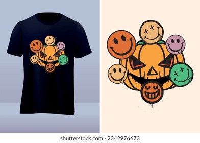 Halloween Premium-T-Shirt-Design