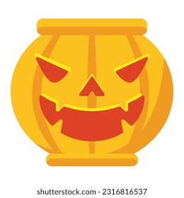 halloween pumkin jack o lantern illustration