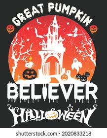 Halloween Pumkin Vector. Great Pumpkin Design background