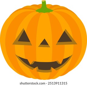 Halloween pumpkin 2.
Halloween pumpkin illustration.