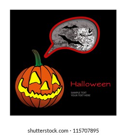 Halloween pumpkin.