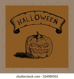 Halloween pumpkin