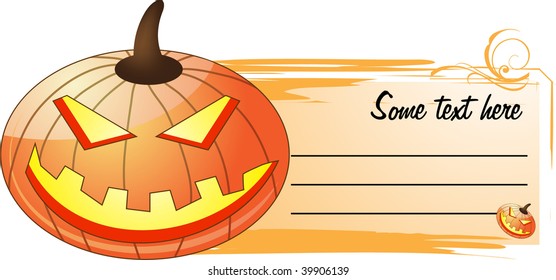 Halloween pumpkin