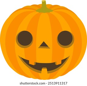 Halloween pumpkin 5.
Halloween pumpkin illustration.