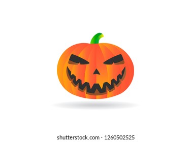 Halloween Pumpkin Autumn, vector logo