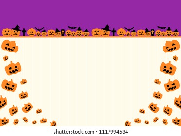 Halloween pumpkin background