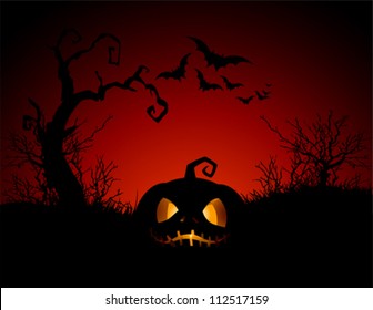  Halloween Pumpkin background