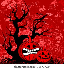Halloween pumpkin. Halloween background.