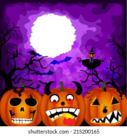 halloween pumpkin background