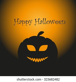 Halloween pumpkin background