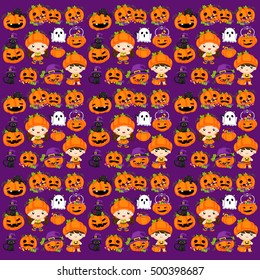 Halloween Pumpkin Background