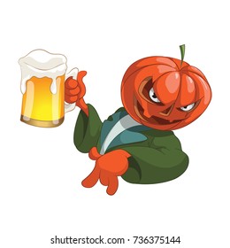 halloween pumpkin beer